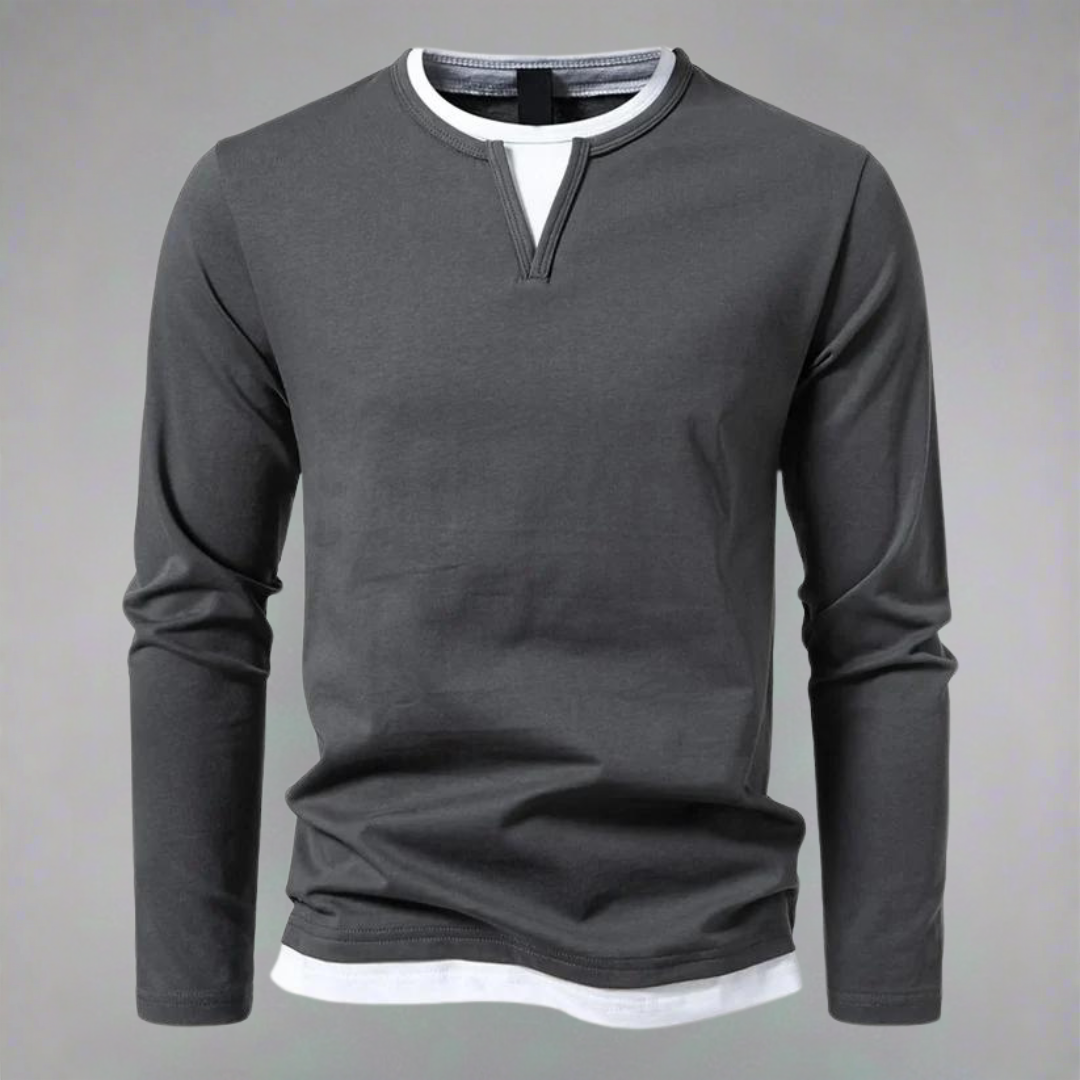 Faelan™ | Minimalist V-Neck Sweater