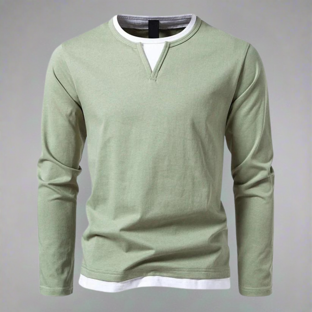 Faelan™ | Minimalist V-Neck Sweater