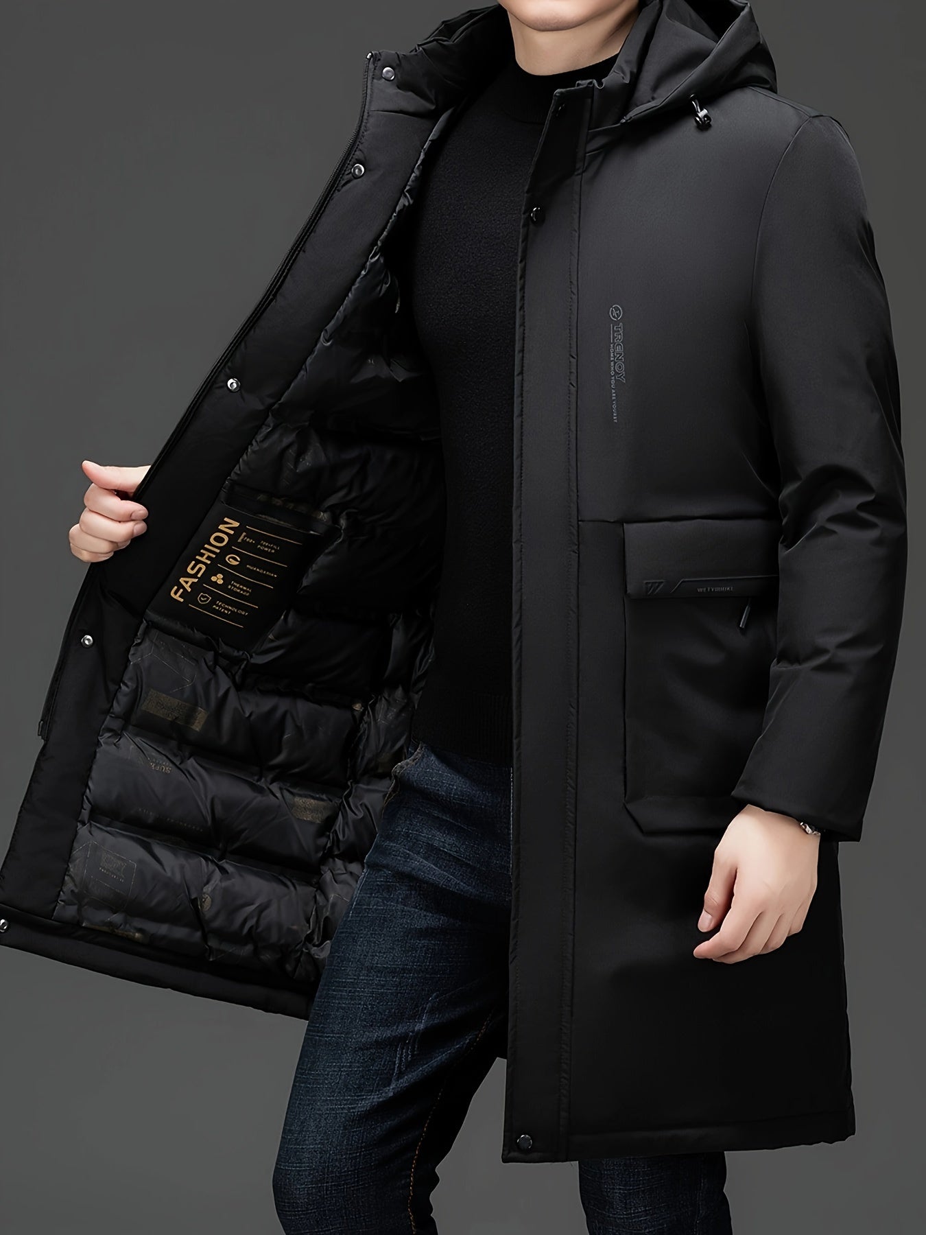 Turlough™ | Elegant Hooded Coat