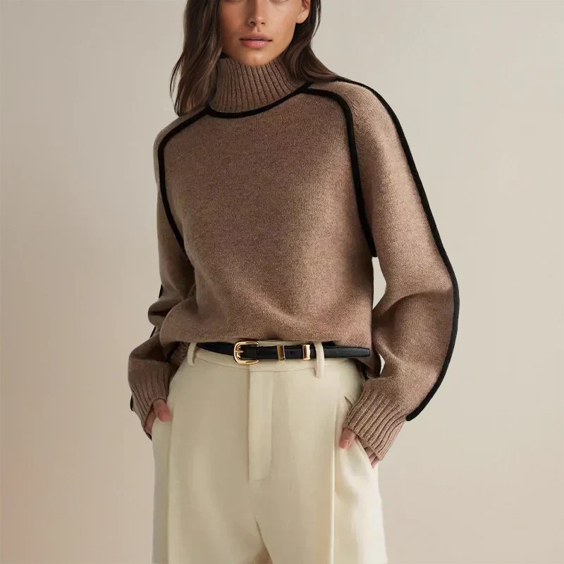 Éabha™ | Chic Turtleneck Sweater