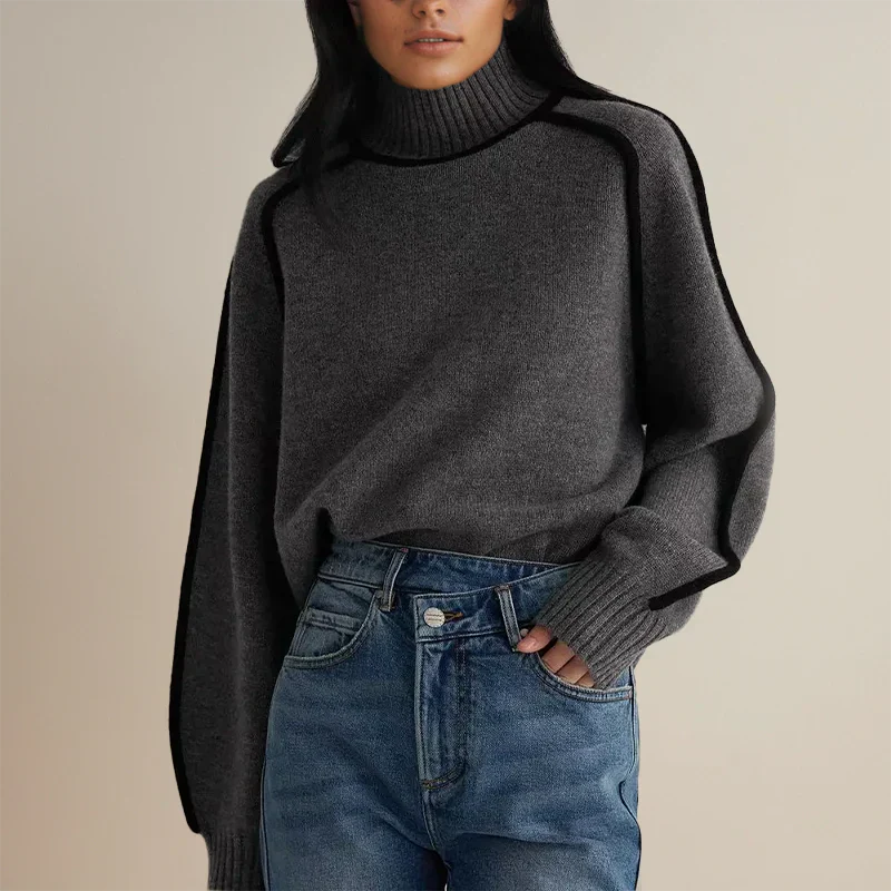 Éabha™ | Chic Turtleneck Sweater