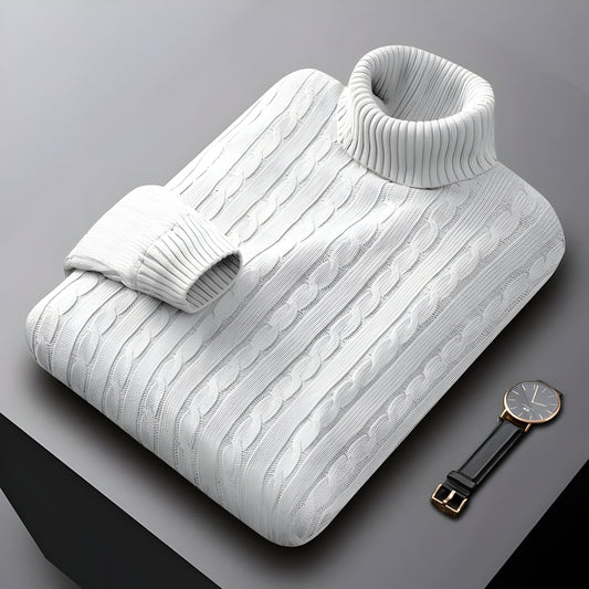 Eoghan™ | Men's Knitted Turtleneck Sweater