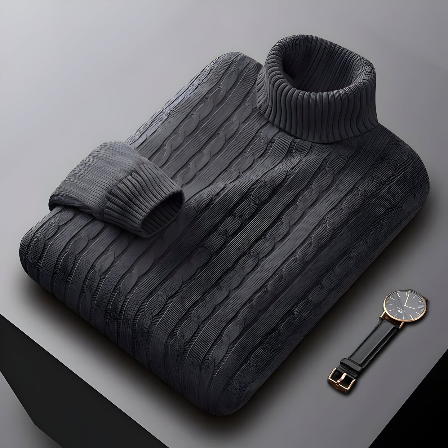 Eoghan™ | Men's Knitted Turtleneck Sweater