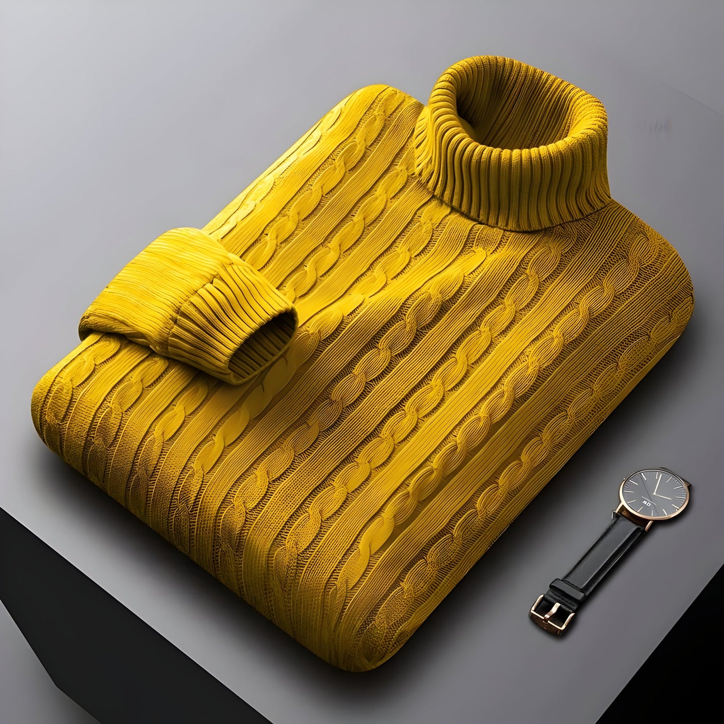 Eoghan™ | Men's Knitted Turtleneck Sweater