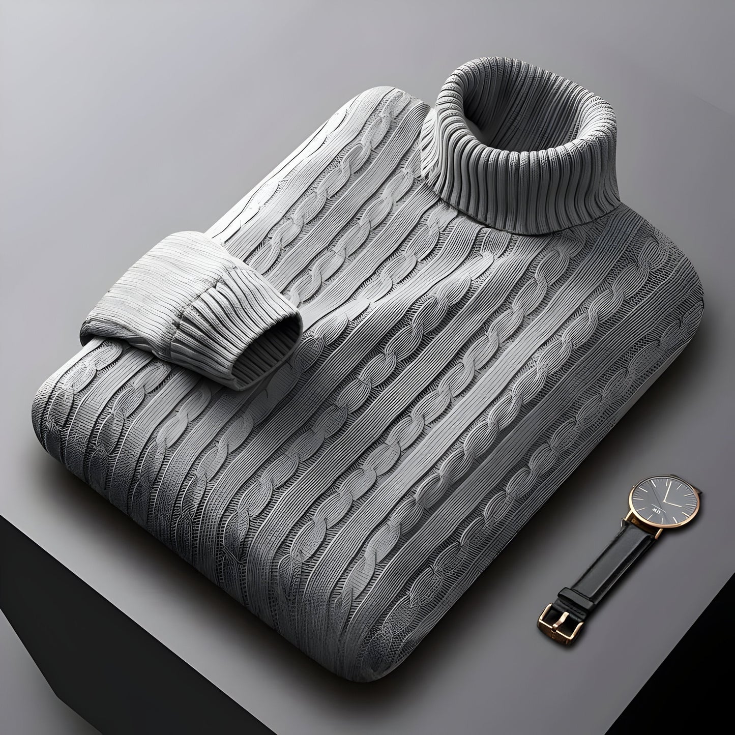 Eoghan™ | Men's Knitted Turtleneck Sweater